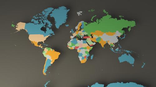 Worldmap Separated by Country preview image
